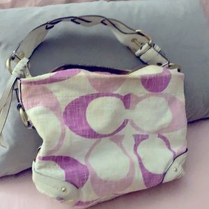 Coach pink purse